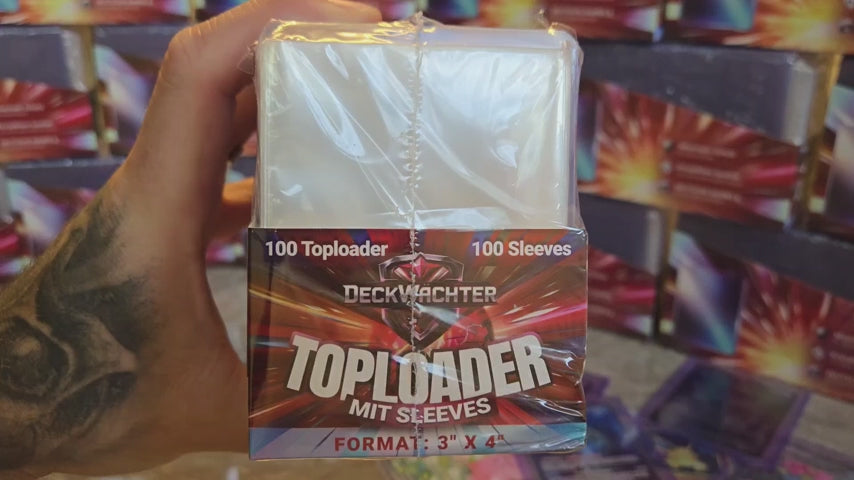 Vorschaubild des Produktvideos zum 1000er Toploader-Set