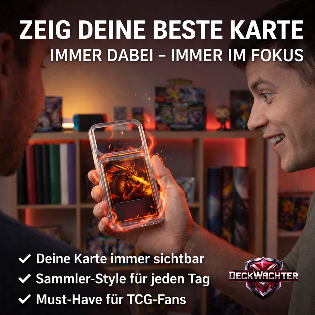TCG Handyhülle mit Kartenfach